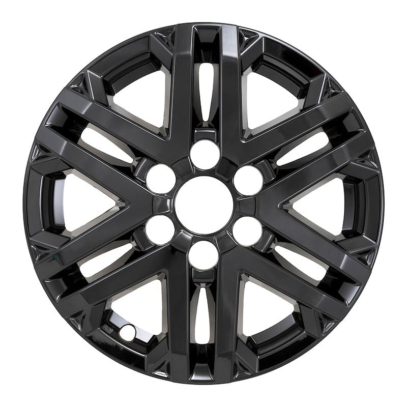 Gloss Black Wheel Skins for 2022–2025 Toyota Tundra SR5 Models 18-Inch (4-Pieces) – IMP505BLK