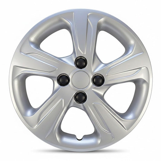 15" Silver Wheel Cover Hubcap Replica for 2019-2022 Chevrolet Spark LS (1-Piece) # 558-15S