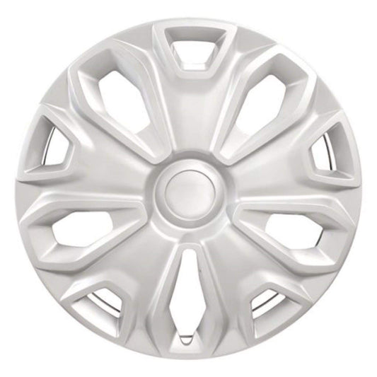CCI New Wheel Covers Hubcaps Replacements Fits 2014-2019 Ford Transit 150,250 and 350; 16 Inch; 5 Y Spoke; Silver Color; Plastic; Set Of 4; Standard Leg
