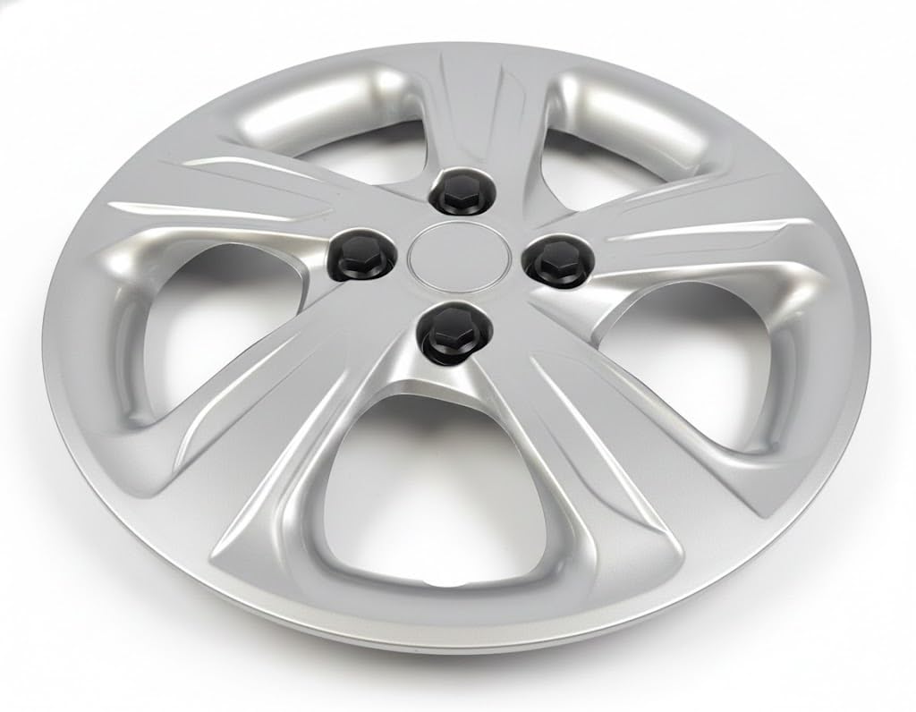 15" Silver Wheel Cover Hubcap Replica for 2019-2022 Chevrolet Spark LS (1-Piece) # 558-15S