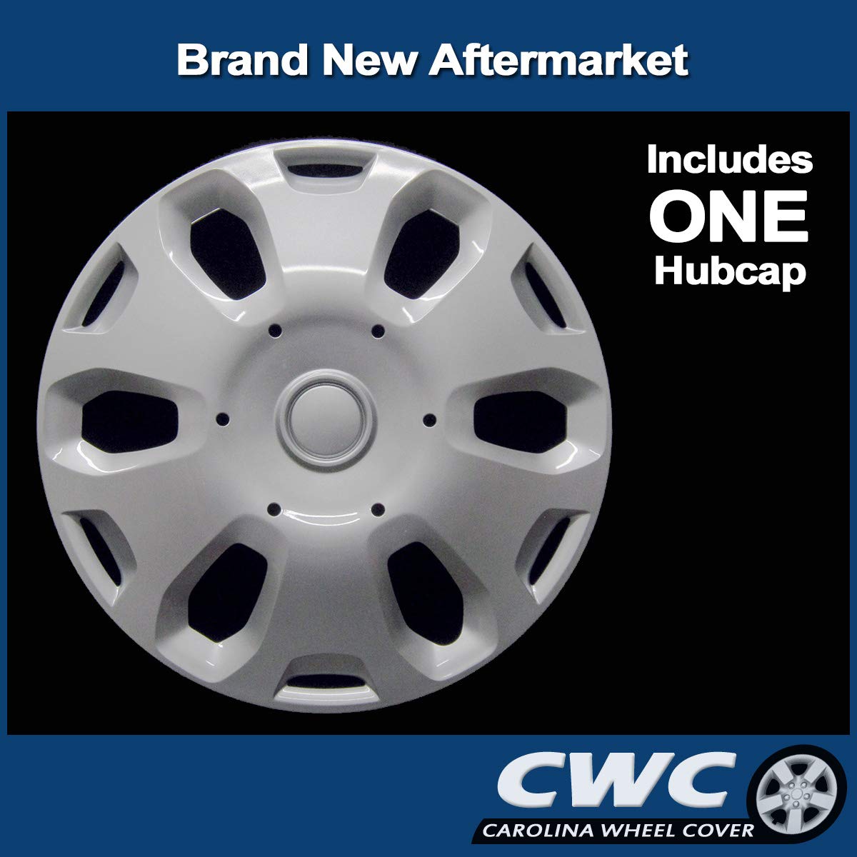 Premium Replica Hubcap | Fits Transit Connect 2010-2013 | 15-inch Replacement Wheel Cover (1-Piece)