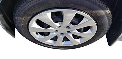 Set of 4 – 16" Wheel Covers Hubcaps for 2020-2025 Toyota Corolla LE | 8-Spoke Silver | Snap-On ABS Replacement | Hollander 61191 | Part # 54216S