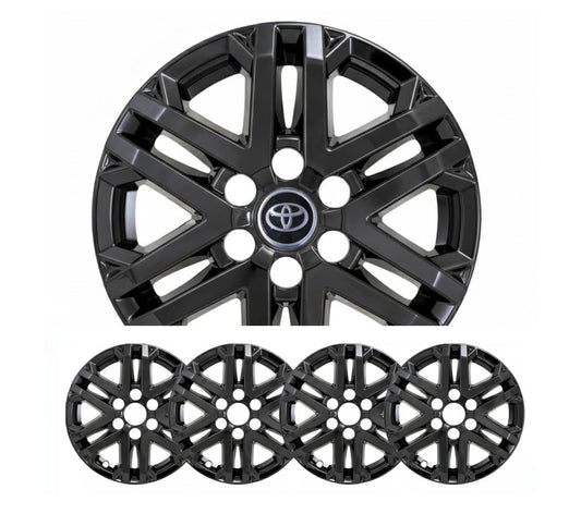 Gloss Black Wheel Skins for 2022–2025 Toyota Tundra SR5 Models 18-Inch (4-Pieces) – IMP505BLK